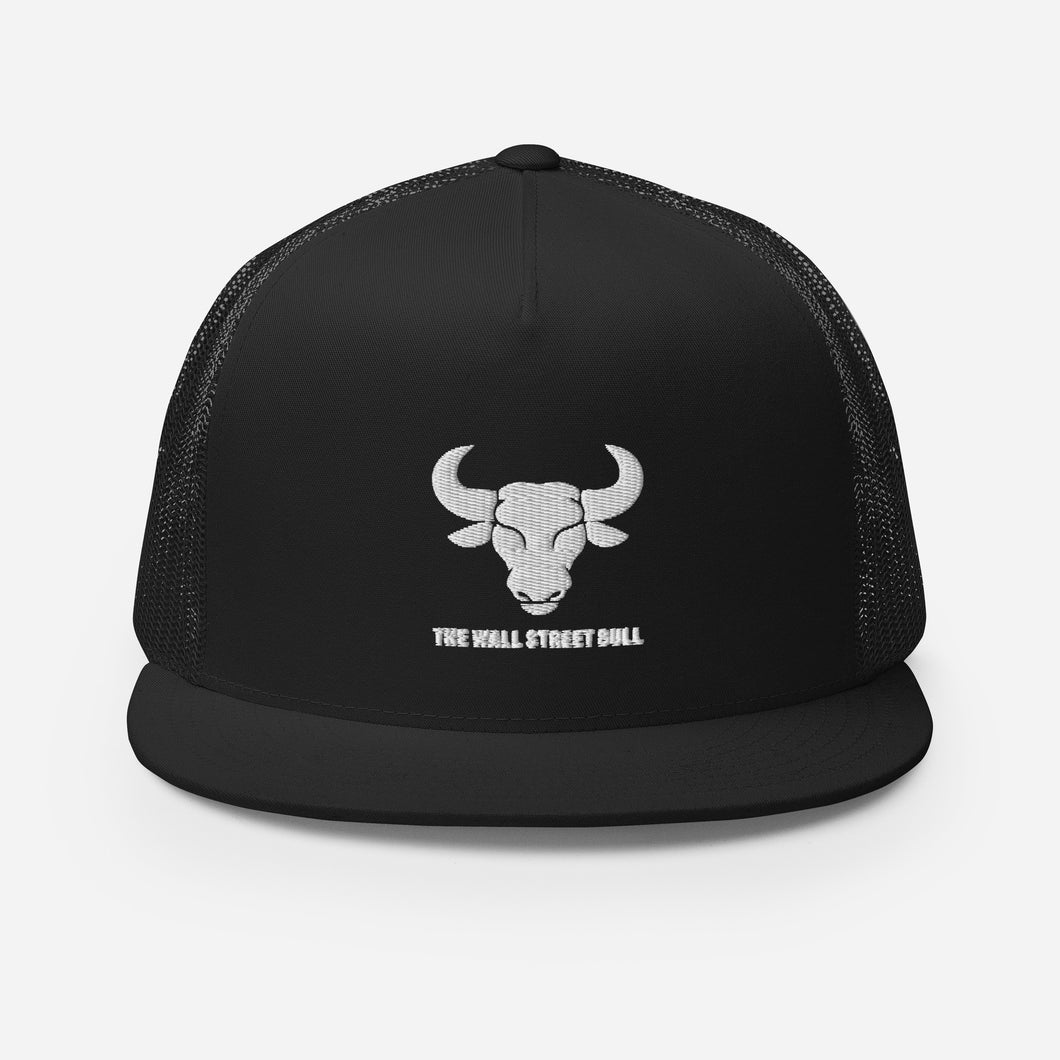 The Wall Street Bull Trucker Cap