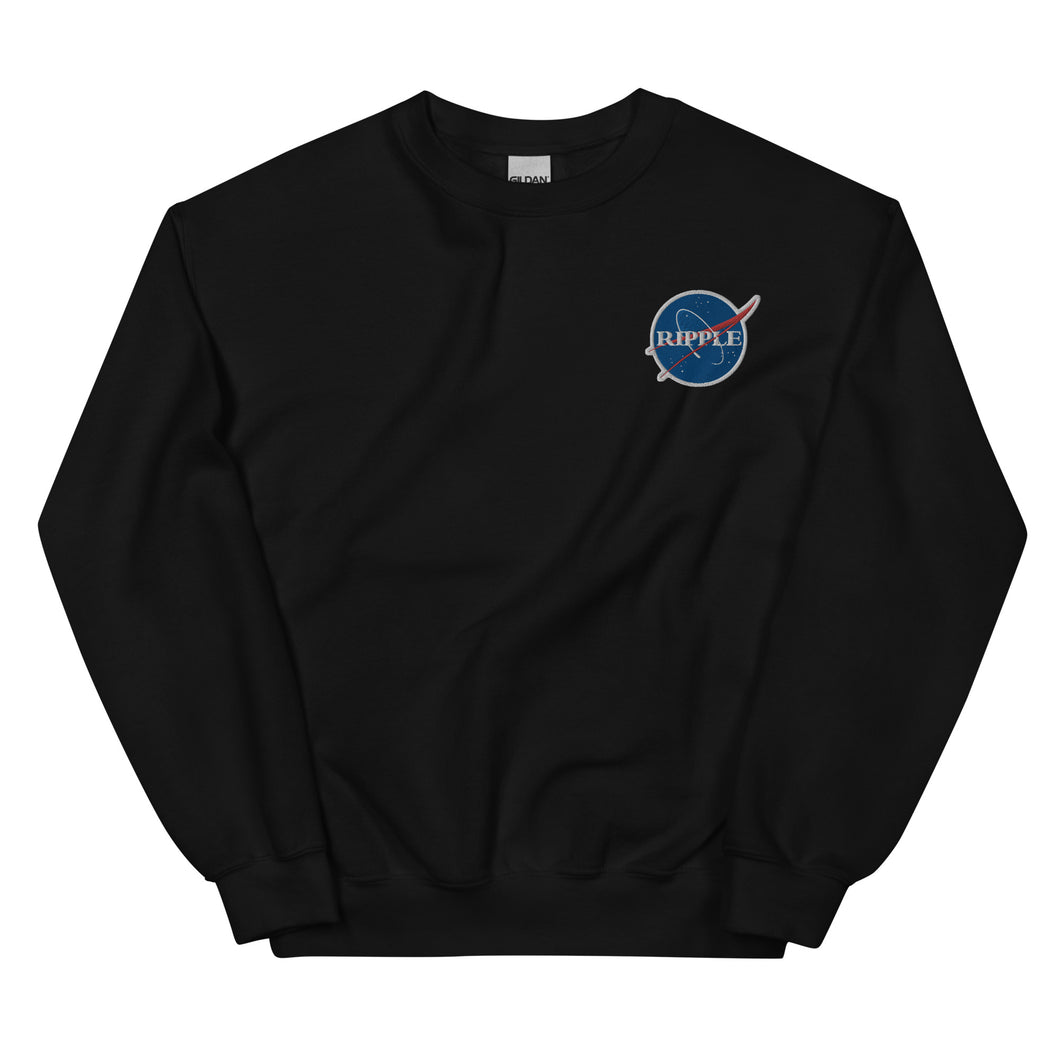 Ripple XRP NASA Logo Sweatshirt